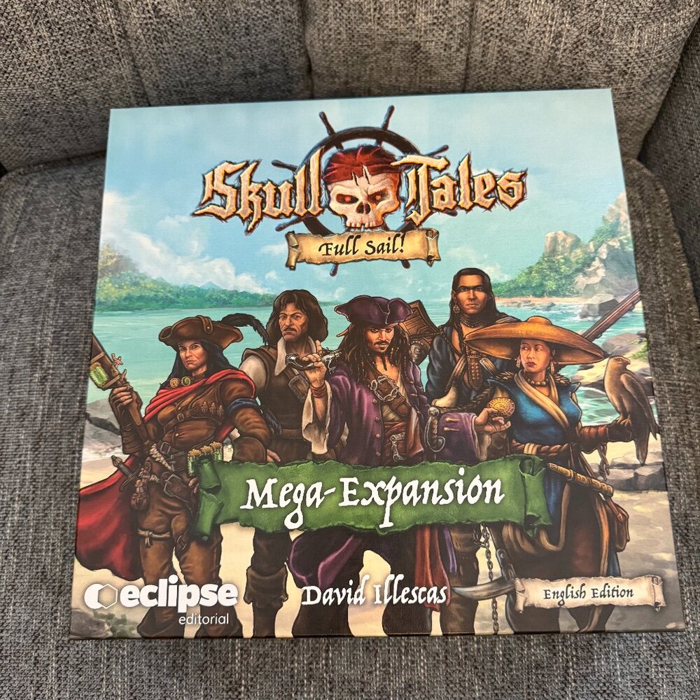 Skull Tales: Full Sail! Mega-Expansion (open, unpunched) Eclipse Editorial